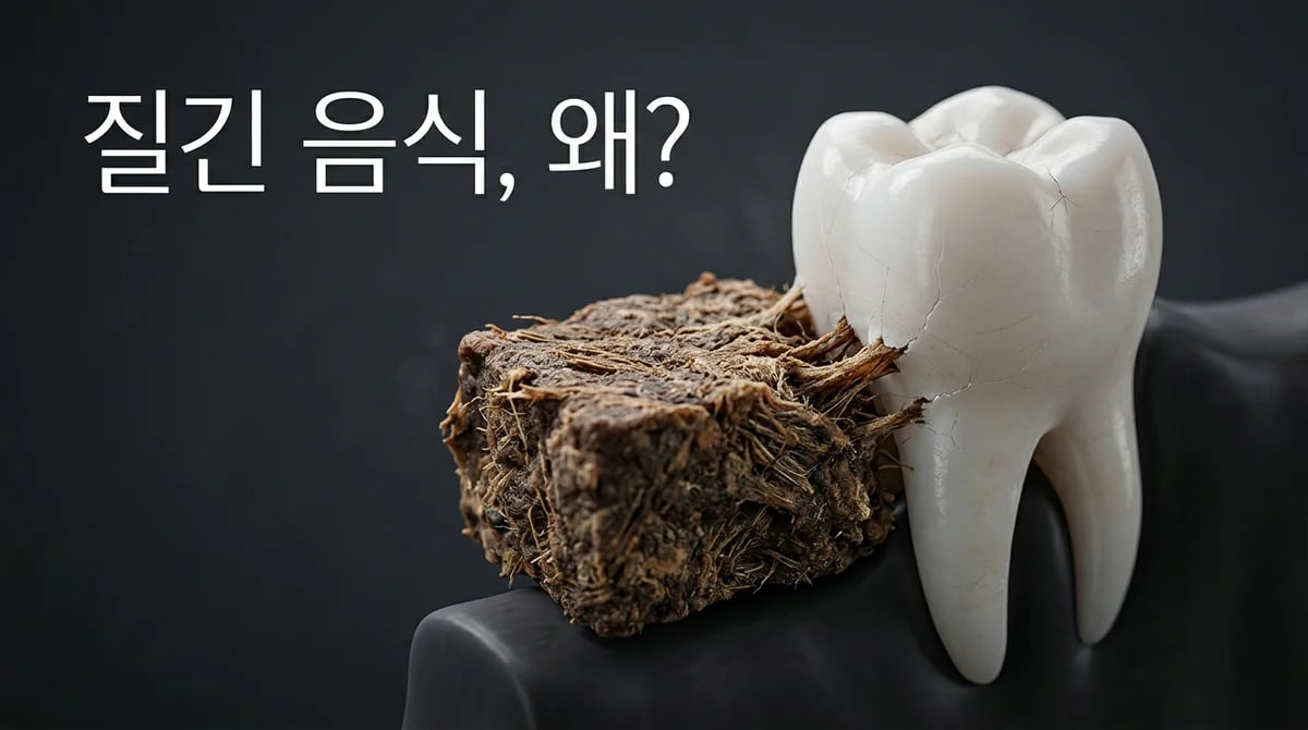질긴 음식 씹기 어려울 때: 저작 기능과 치과 검진의 중요성