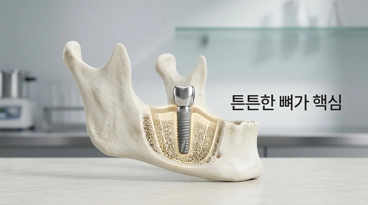 임플란트 장기 성공의 핵심: 튼튼한 뼈 폭이 중요한 3가지 이유