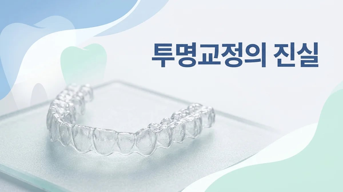 인비절라인 투명교정 장점과 현실적인 한계점 가이드