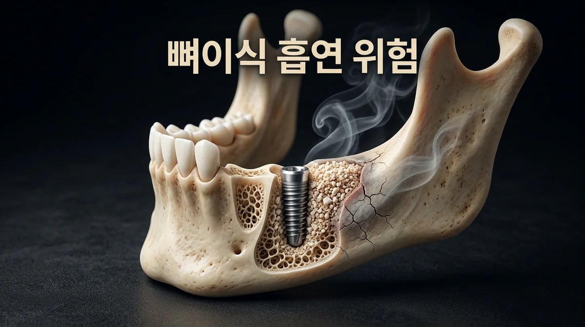 치과 뼈이식 후 흡연, 왜 피해야 할까요? 3가지 과학적 근거