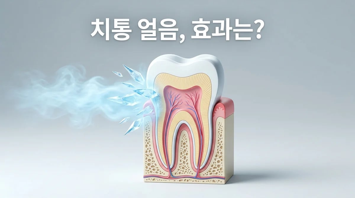 치통에 얼음, 정말 효과적일까? 안전한 통증 완화법
