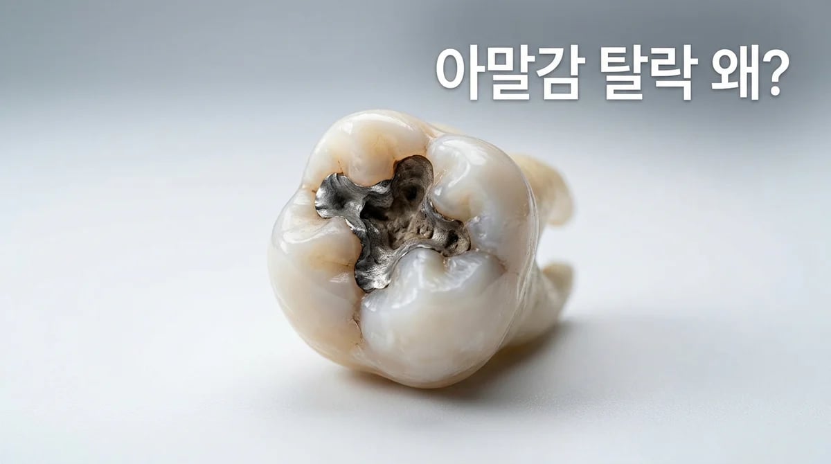 아말감 충전물 탈락! 방치하면 안 되는 3가지 이유와 치료법