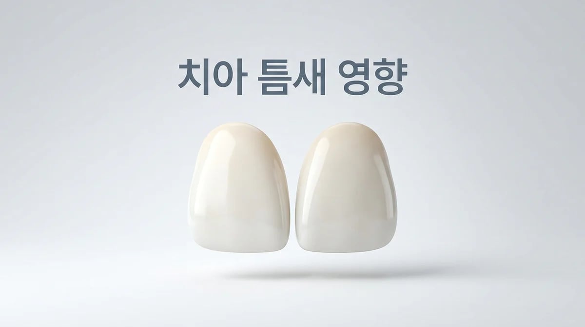치아 벌어짐, 인상부터 구강 건강까지 미치는 5가지 영향 분석