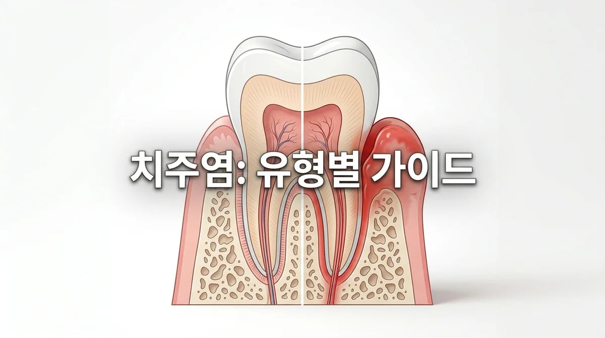치주염, 당신의 잇몸 건강은? 유형별 특징과 분류 가이드