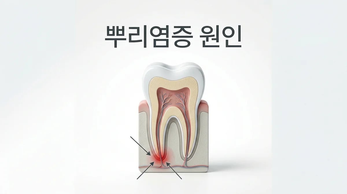 치아 뿌리 염증: 원인, 증상 및 진단 과정 상세 가이드