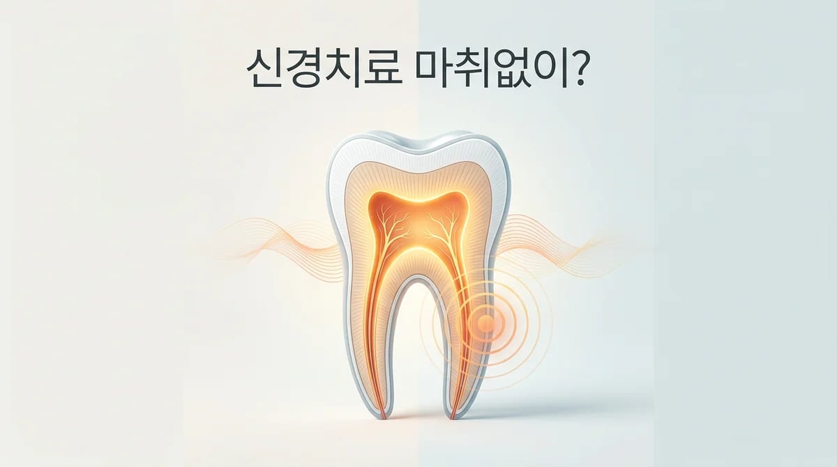 신경치료, 마취 없이 가능할까? 치수 생활력과 의학적 기준 분석