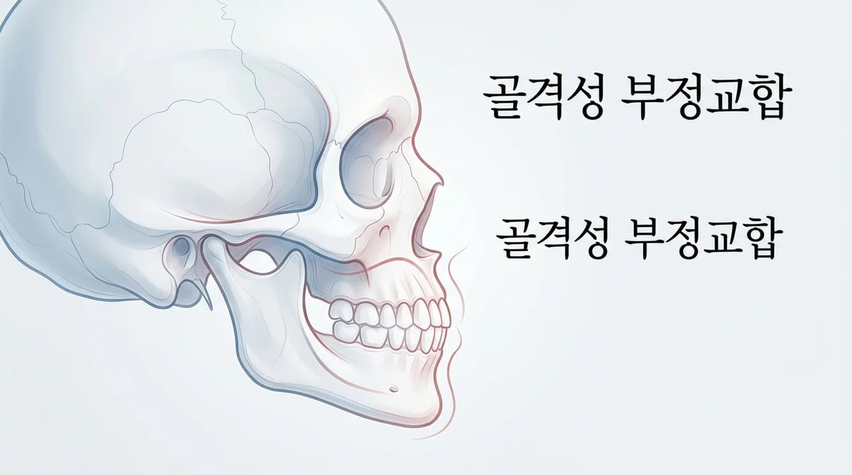 골격성 부정교합: 정의, 원인 및 주요 증상 이해 가이드
