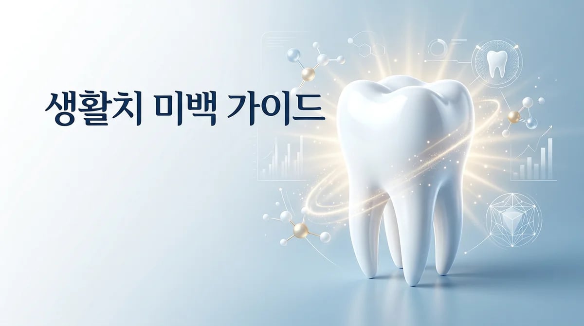 생활치 미백 완벽 가이드: 원리, 과정, 효과 및 사후 관리