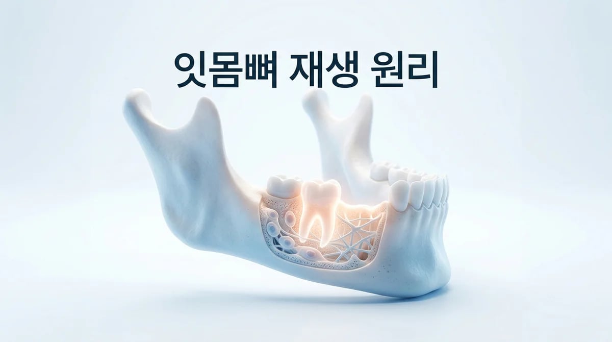 잇몸뼈 재생 가능성 탐구: 과학적 원리, 조건, 성공률