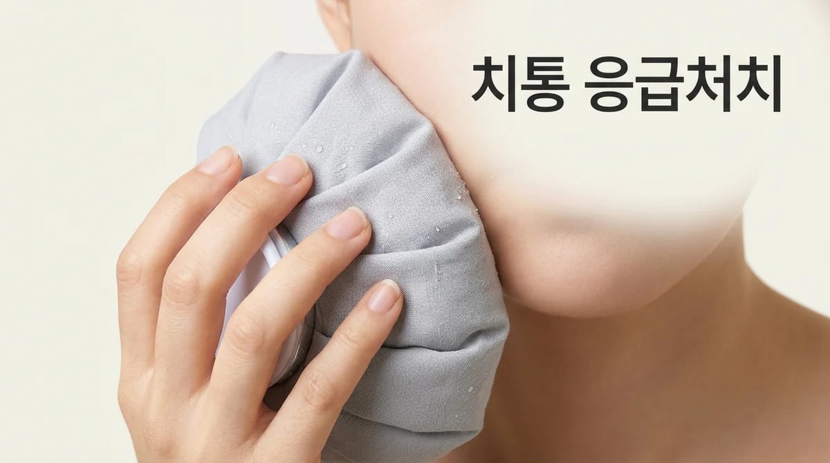 치통 응급처치: 얼음찜질로 통증과 압력을 완화하는 3가지 과학적 원리