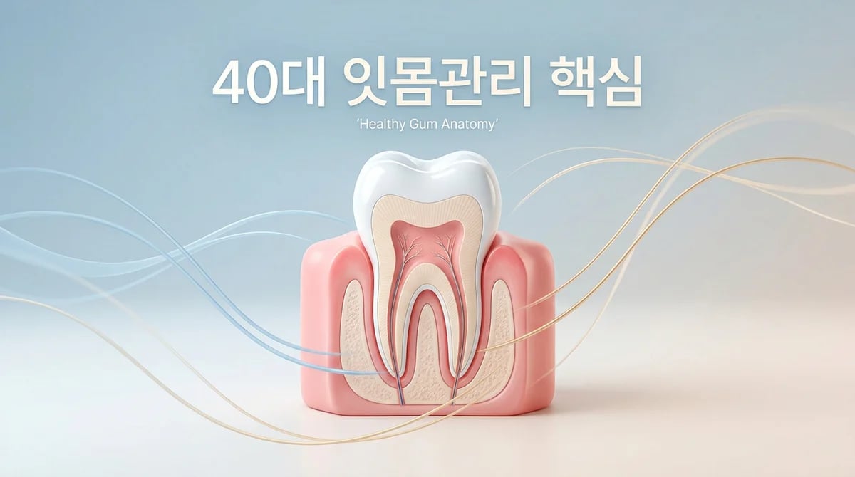 40대 이후 잇몸 건강 유지: 필수 관리법과 예방법