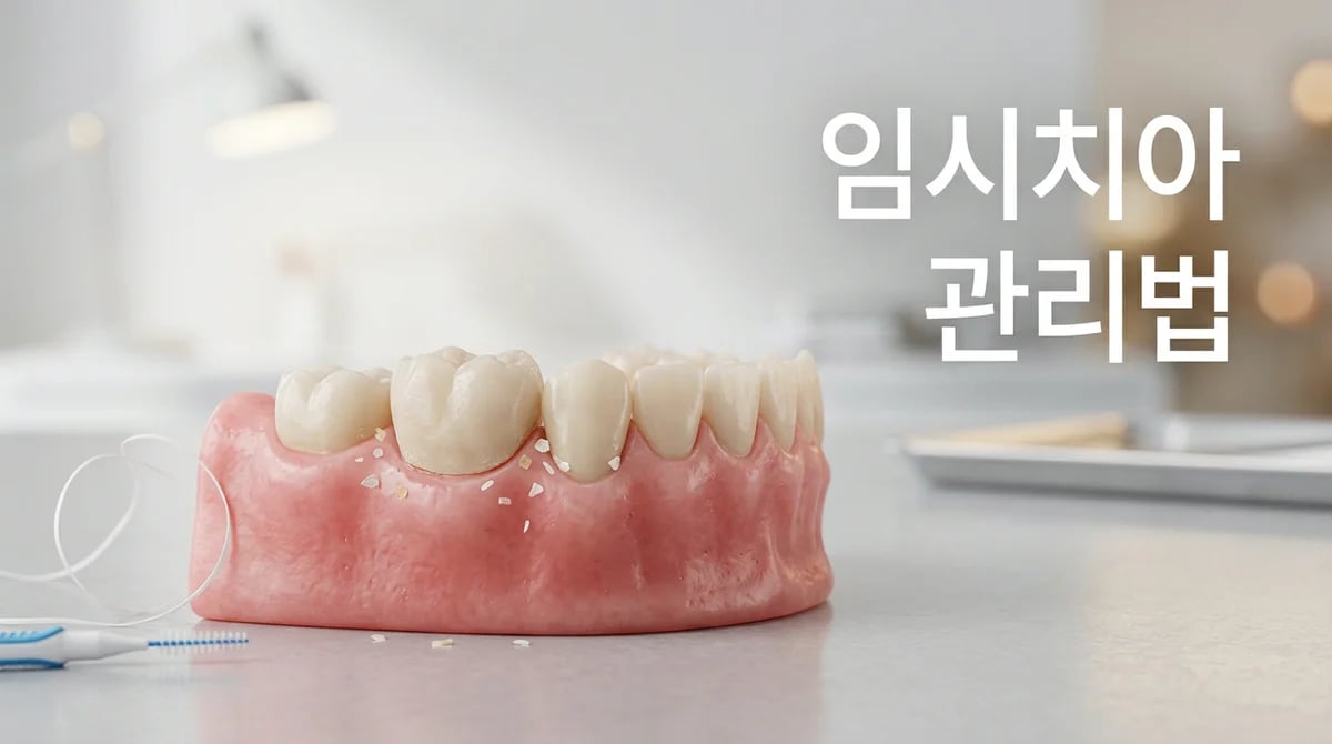 임시치아 음식물 끼임 불편 해결: 원인부터 관리법까지