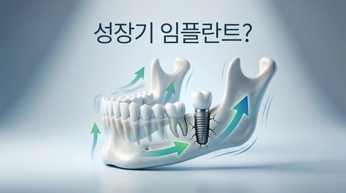 성장기 어린이 임플란트, 왜 신중해야 할까요? 장기적 관점의 치과 정보