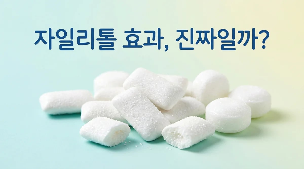 자일리톨의 충치 예방 효과, 과학적 진실과 올바른 섭취법