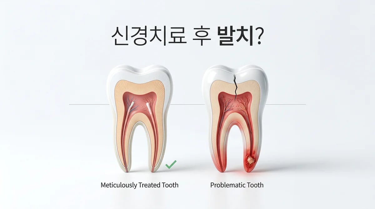 신경치료 후 발치, 왜 고민할까요? 치아 보존 위한 3가지 방법