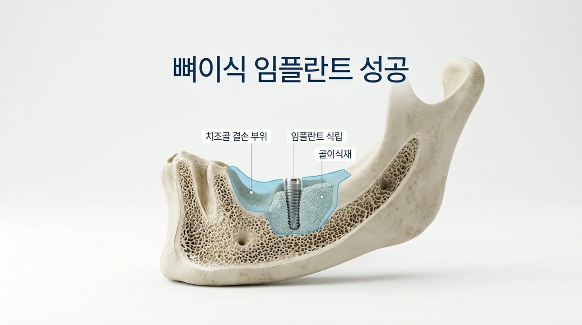 뼈이식 임플란트: 부족한 잇몸뼈, 성공적인 시술을 위한 핵심 가이드