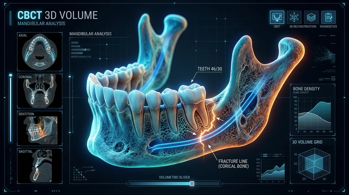 치과 콘빔 CT(CBCT) 3차원 영상 및 진단