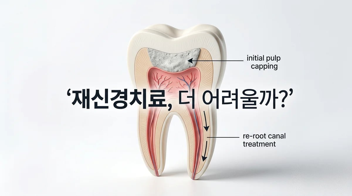 치수복조 후 재신경치료 과정과 MTA 영향: 난이도 변화 심층 분석