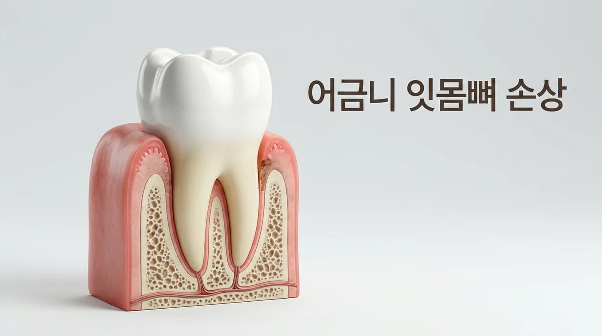 어금니 치주골 손상: 원인, 주요 증상 및 효과적 관리법