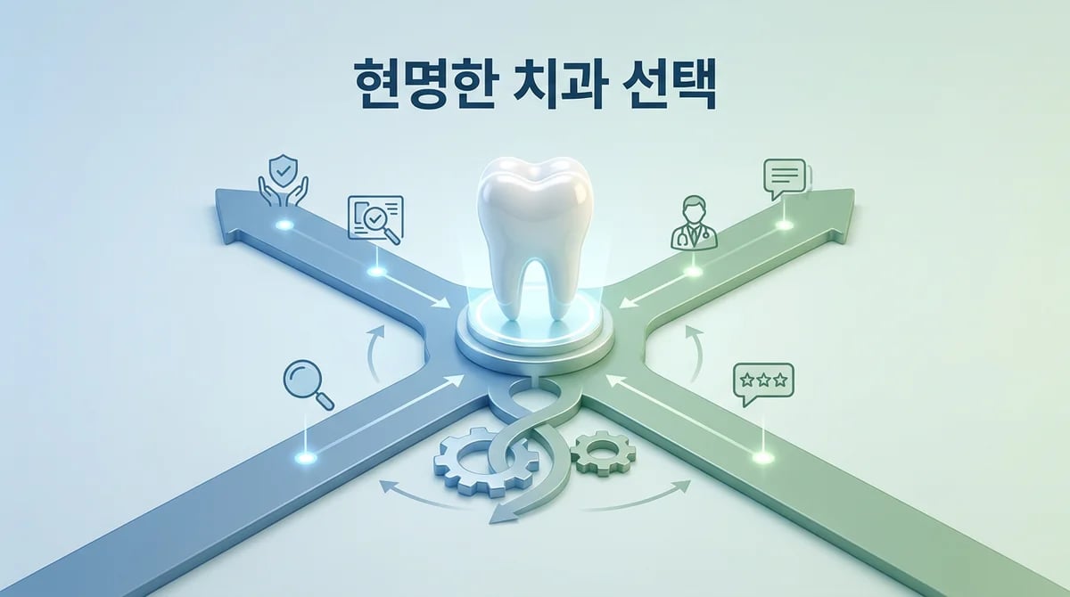 현명한 치과 진료 선택: 나를 위한 최적의 길 찾기