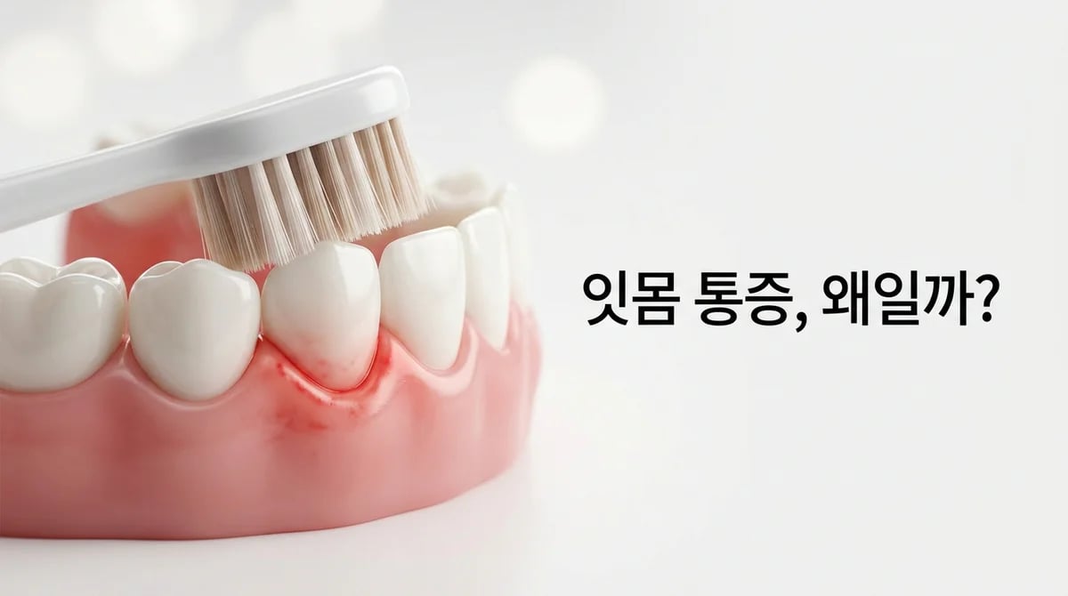 양치할 때 잇몸이 아픈 이유 5가지와 올바른 관리법