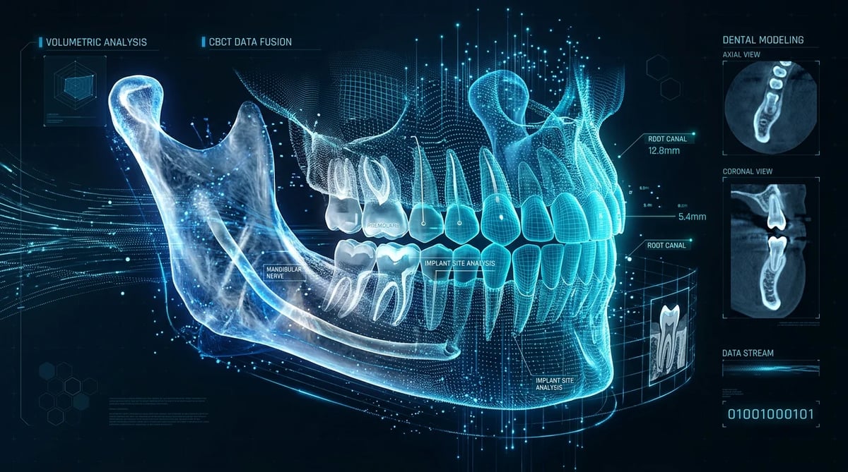치아 모델과 콘빔 CT(CBCT)를 통한 치아교정 3차원 정밀 분석 시각화