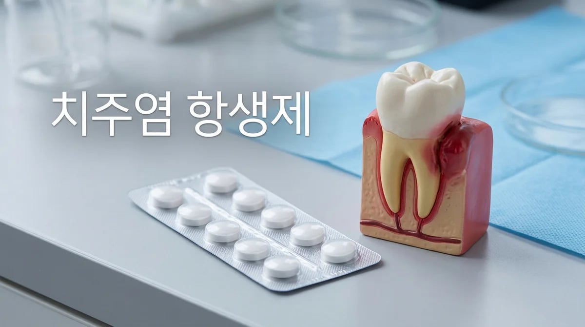 치주염 치료, 항생제는 언제 필요할까? 그 역할과 주의사항