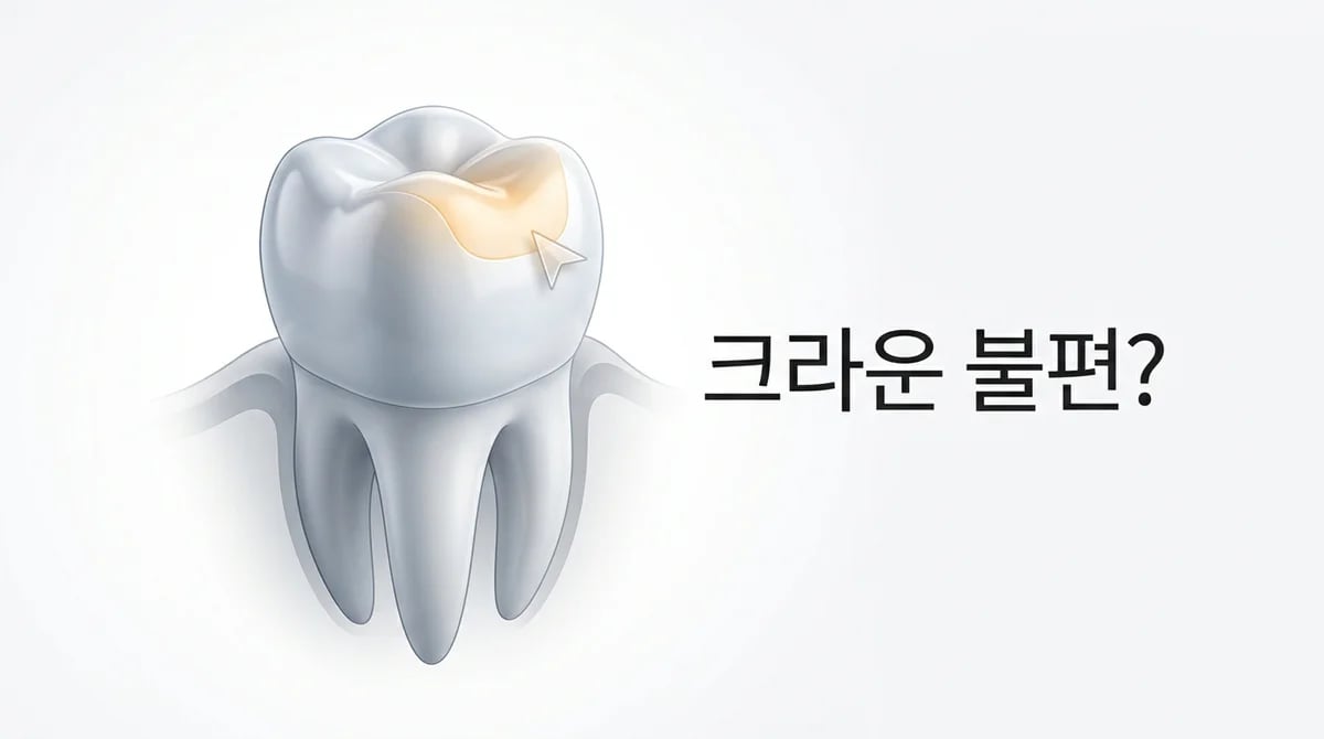 크라운 교합 불편할 때: 원인 진단과 해결법 5가지 핵심 정보