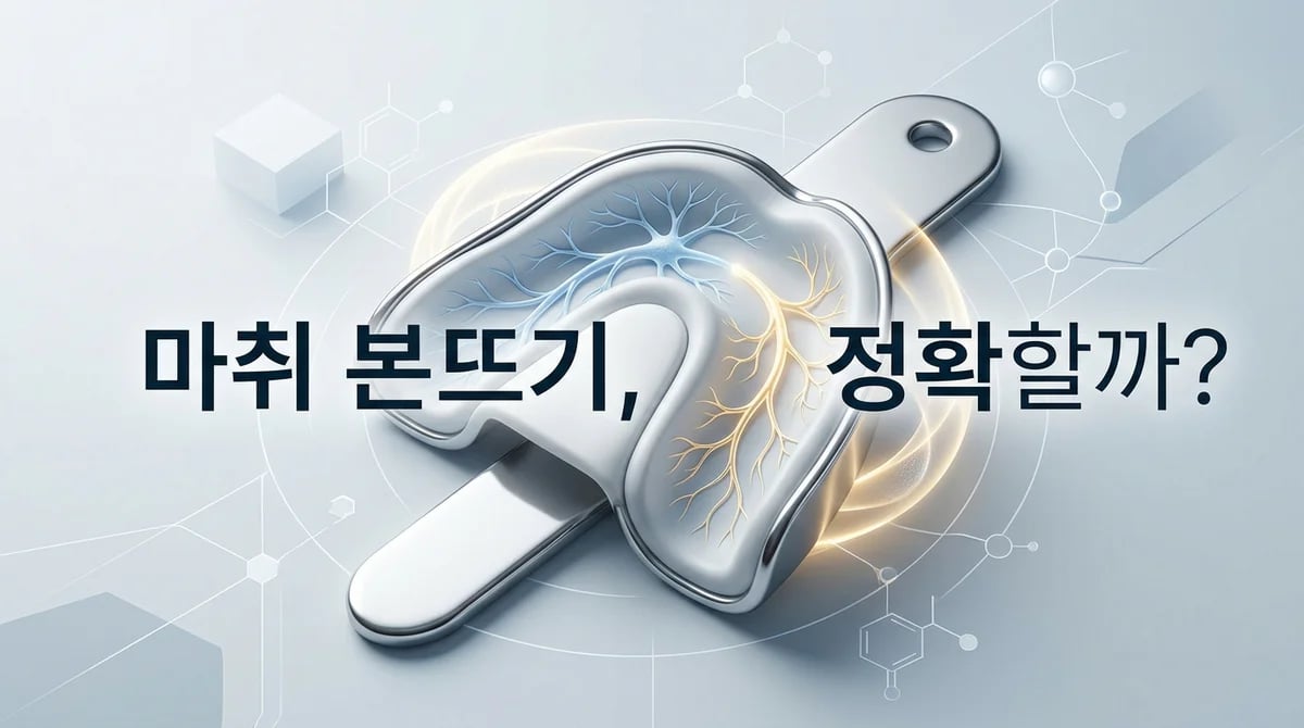 치과 마취 후 치아 본뜨기, 보철물 진단 정확도에 미치는 영향 분석