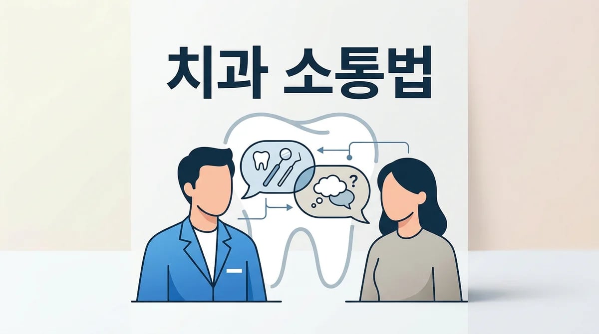 성공적인 치과 치료, 환자와 의료진의 효과적인 소통이 핵심인 이유