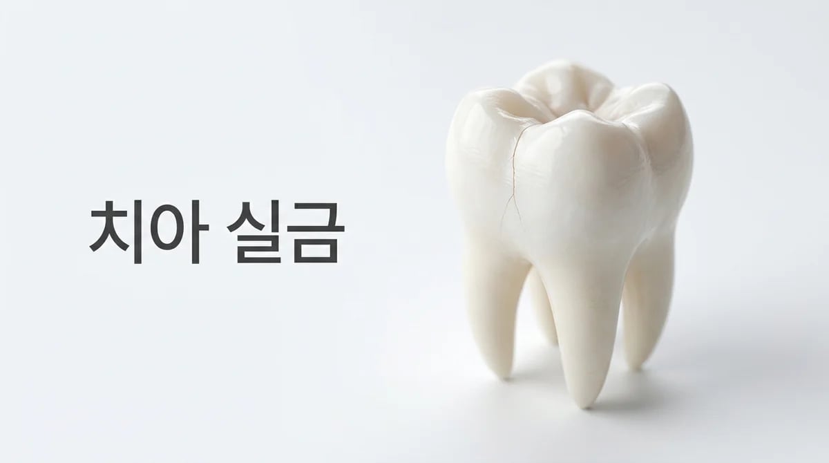 치아 미세균열, 괜찮을까? 치과 전문의가 알려주는 5가지 진실