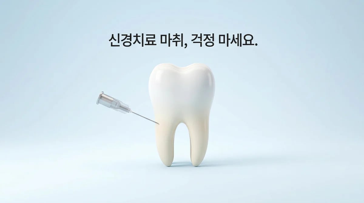 신경치료 마취: 통증 걱정 없이 받는 3가지 마취 종류와 원리
