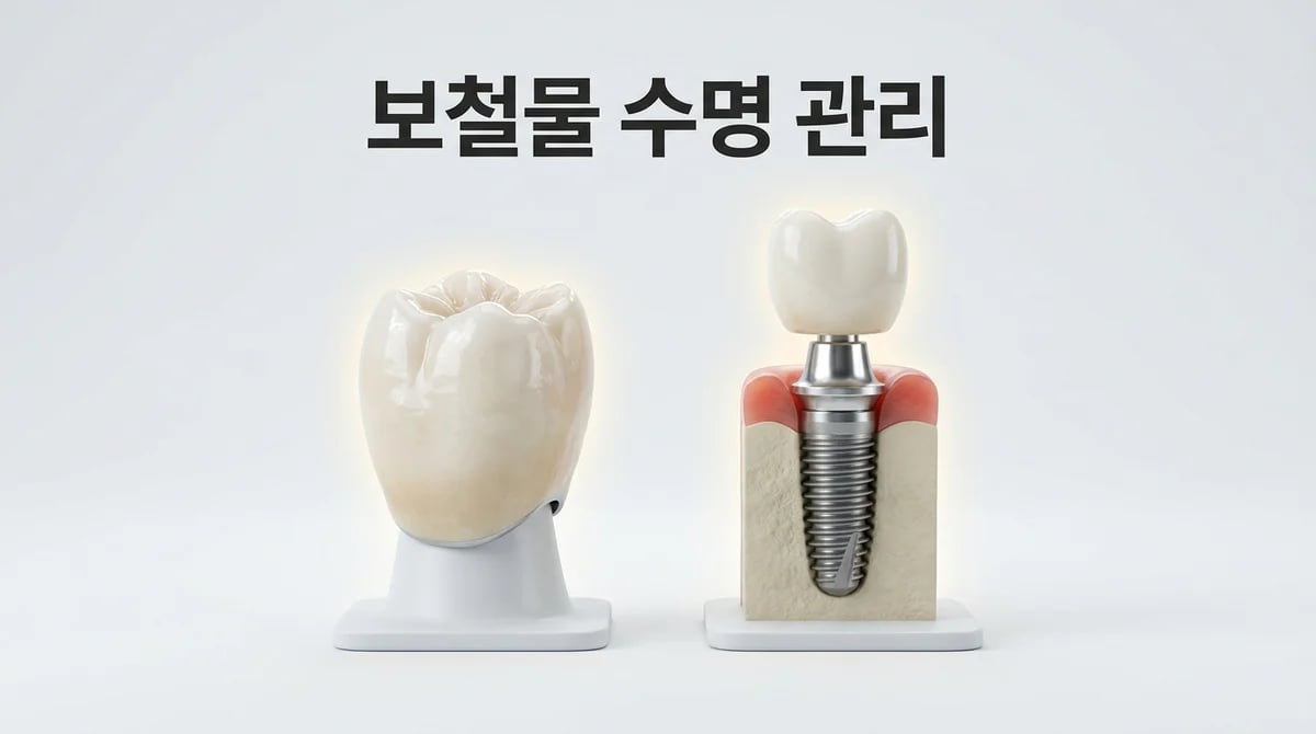 치과 보철물 수명 연장 가이드: 오래 쓰는 크라운, 임플란트 관리 팁