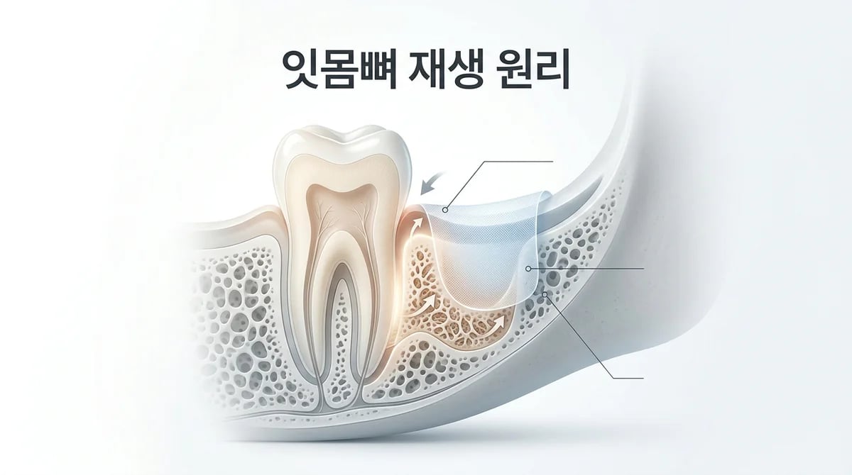 치주골 재생 치료: 손상된 잇몸뼈, 회복 원리와 방법 탐구
