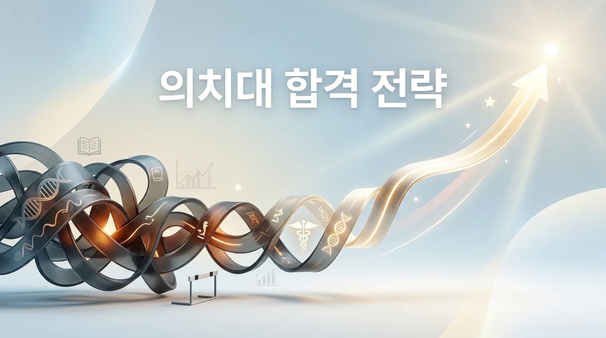 의대 치대 입시 합격 전략 2025: 경쟁률 분석과 학생부 서사 구축