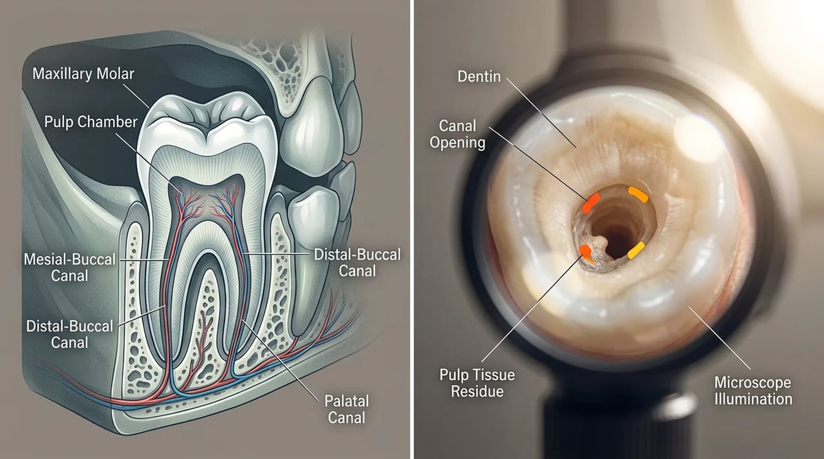 CBCT 영상과 치과용 미세현미경을 통한 치아 진단