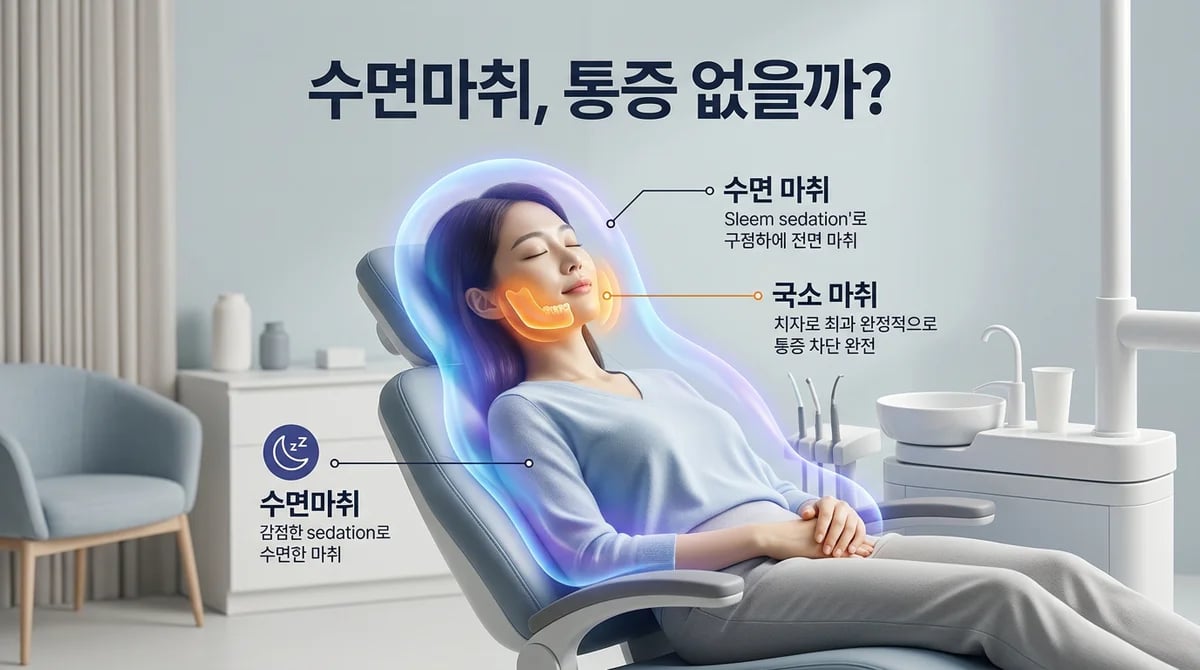치과 수면마취, 통증 관리는 어떻게? 현실적인 이해와 오해