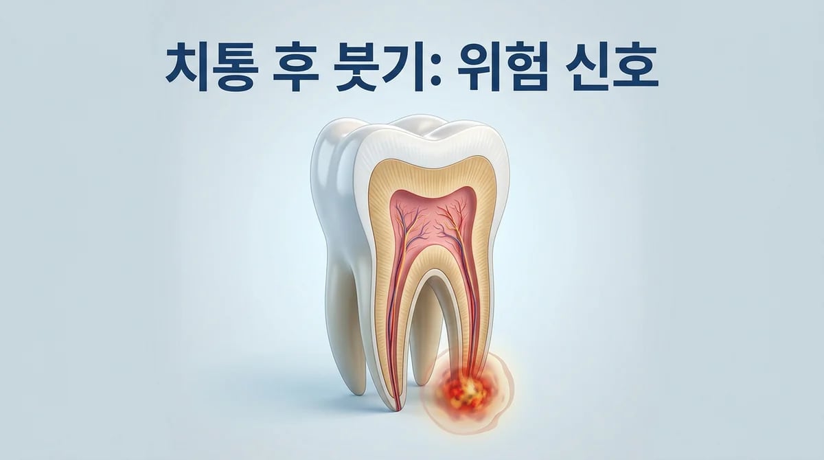사라진 치통 후 잇몸·얼굴 붓기, 치아 내부 염증의 5가지 위험 신호