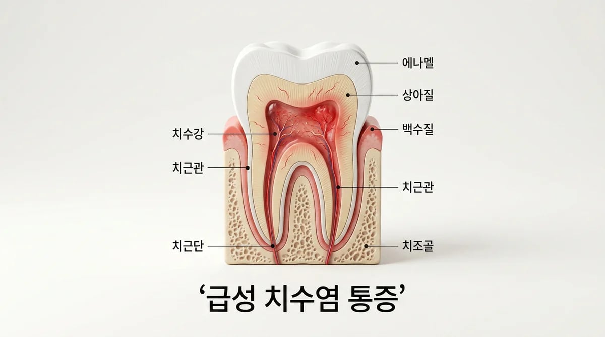 급성 치수염 증상과 통증 단계: 갑작스러운 치통 대처 방안 가이드