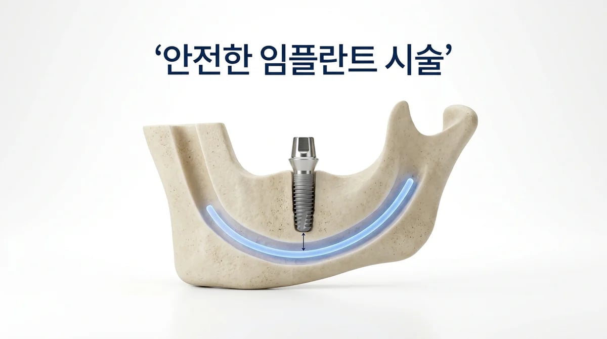 임플란트 시술 시 신경 손상: 예방을 위한 3D 정밀 진단과 안전 가이드