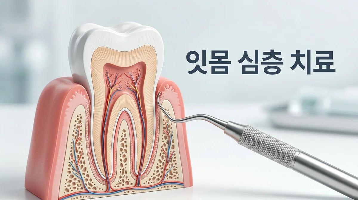 잇몸 속 깊은 곳까지! 치근활택술 과정과 스케일링 차이점 상세 안내