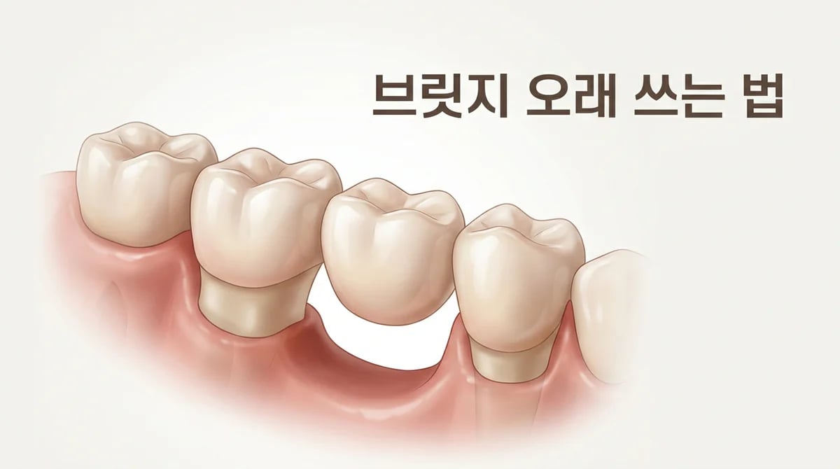 치과 브릿지 관리 핵심: 수명 연장을 위한 올바른 방법과 주의사항