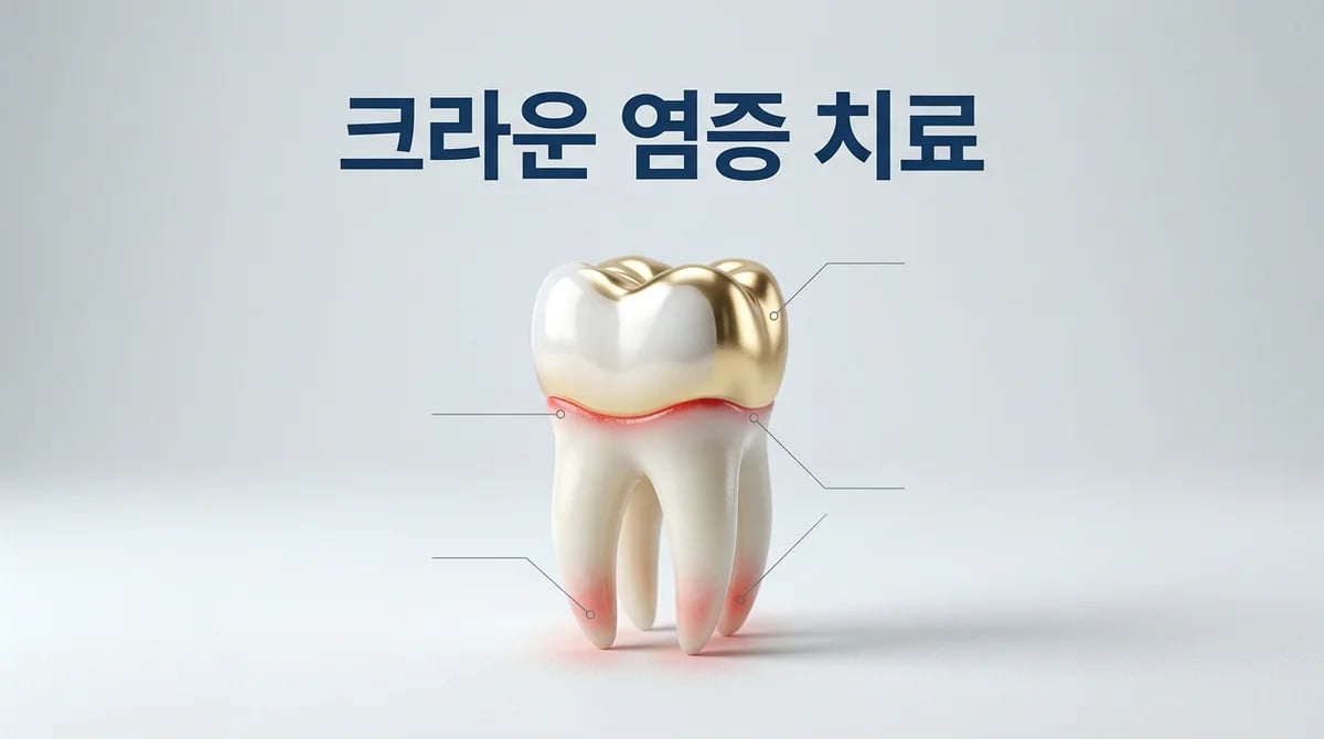 크라운 연결 부위 염증: 원인 진단과 치료 방법 가이드