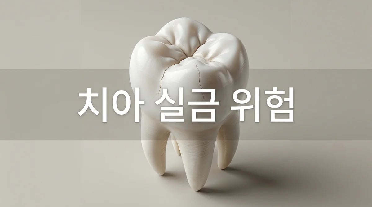 치아 크랙, 통증 없어도 방치하면 안 되는 3가지 이유