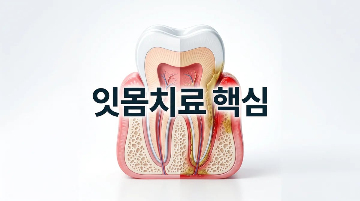 치주 질환 치료: 치근활택술과 치주소파술, 무엇이 다를까?