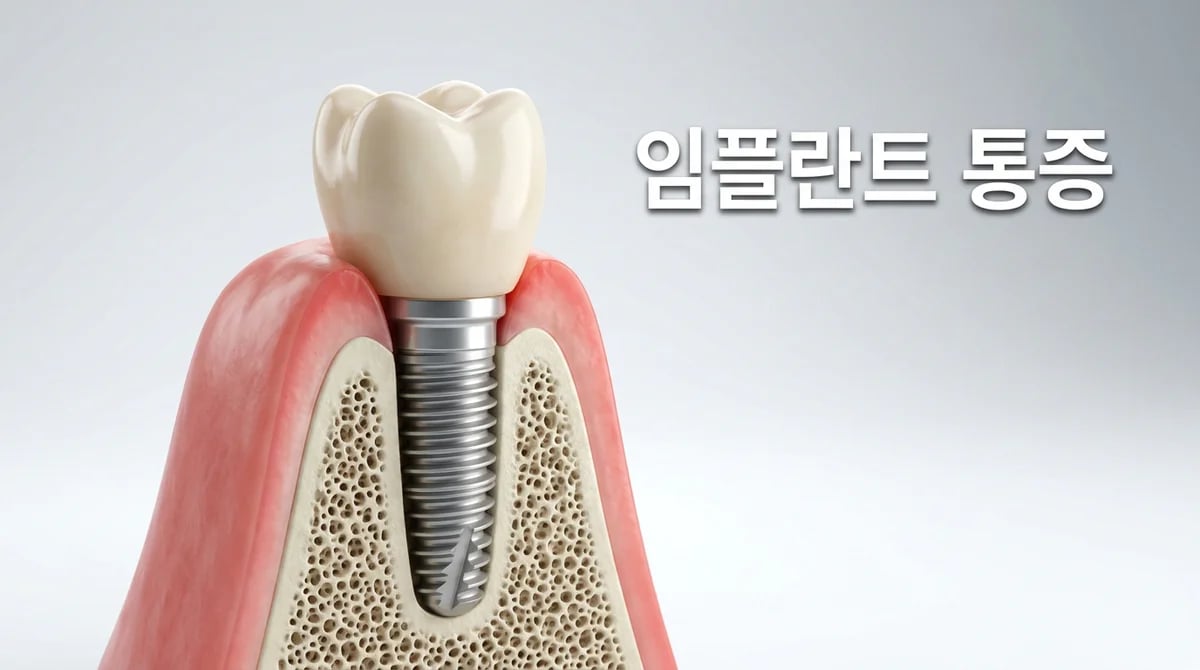 임플란트 시술 후 통증, 정상인가요? 원인과 효과적인 관리 팁 5가지