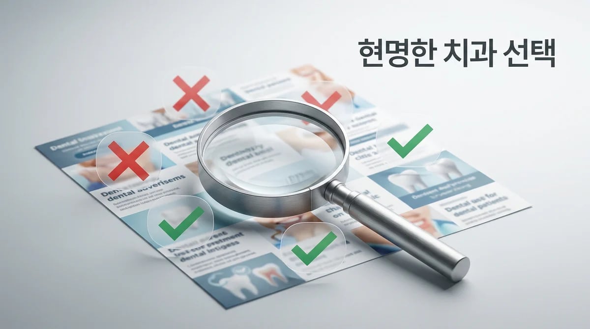 의료광고 속 치과 선택, 5가지 현명한 필터링 기준