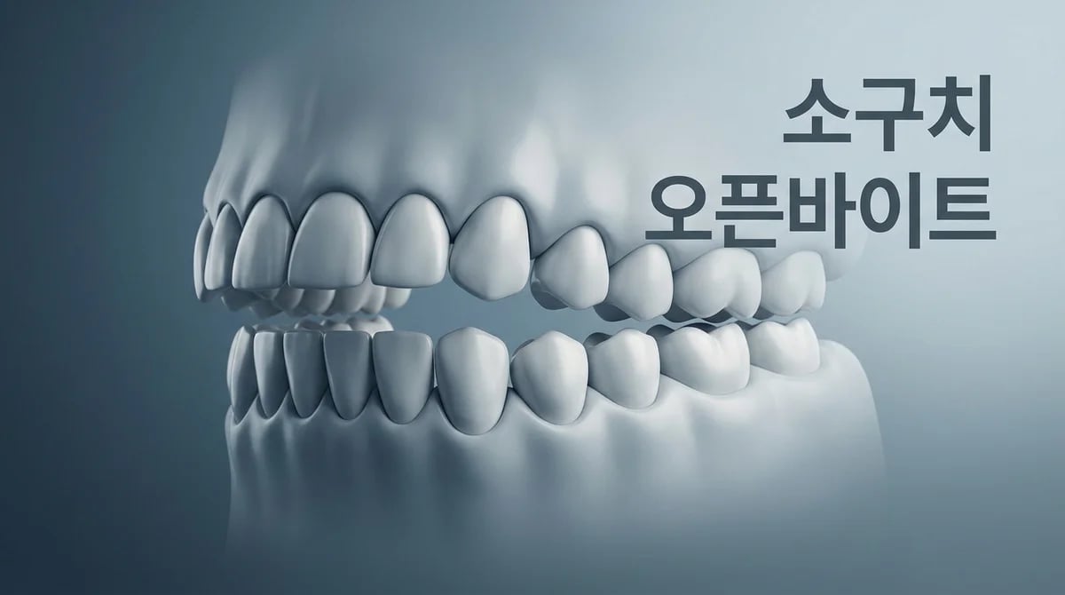 소구치 오픈바이트: 정확한 특징과 발생 원인 완벽 가이드