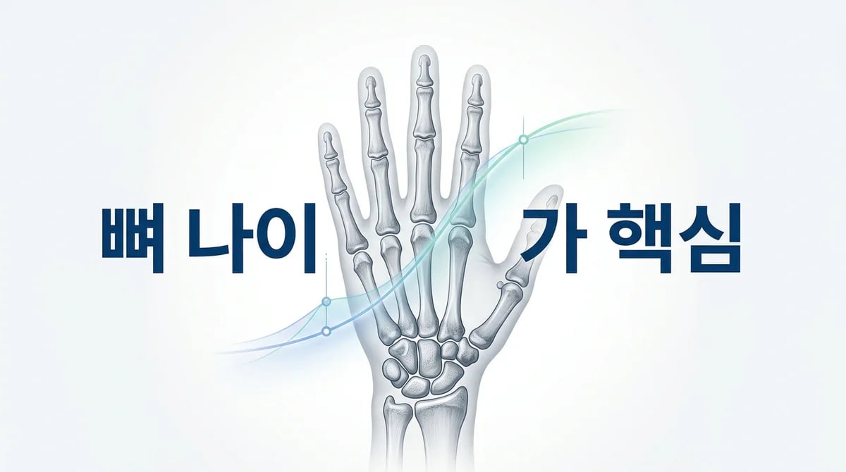 성장기 치아교정 골든타임: 손 엑스레이로 아이 성장 시계 정확히 읽는 법