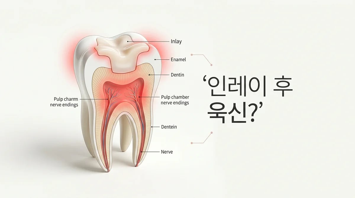 인레이 치료 한 달 후 욱신거림, 왜 계속될까요? 5가지 원인과 해결책